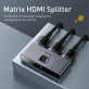 Splitter HDMI 4K Beseus Matrix 1entree - 2 sorties - C42