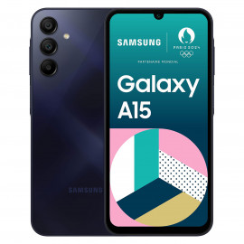 Samsung Galaxy A15 - 128Go - Bleu nuit - C6