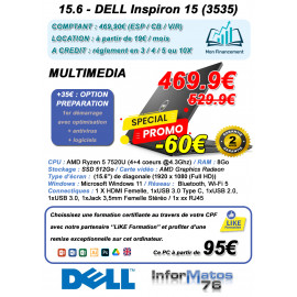 15.6 - DELL Inspiron 15 (3535) - C3