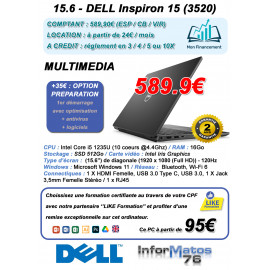 15.6 - DELL Inspiron 15 (3520) - C3